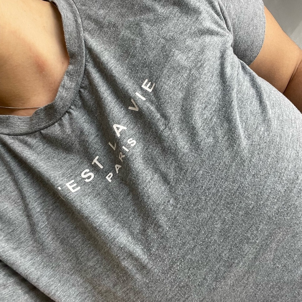 Ce’st La VieGrey Tee